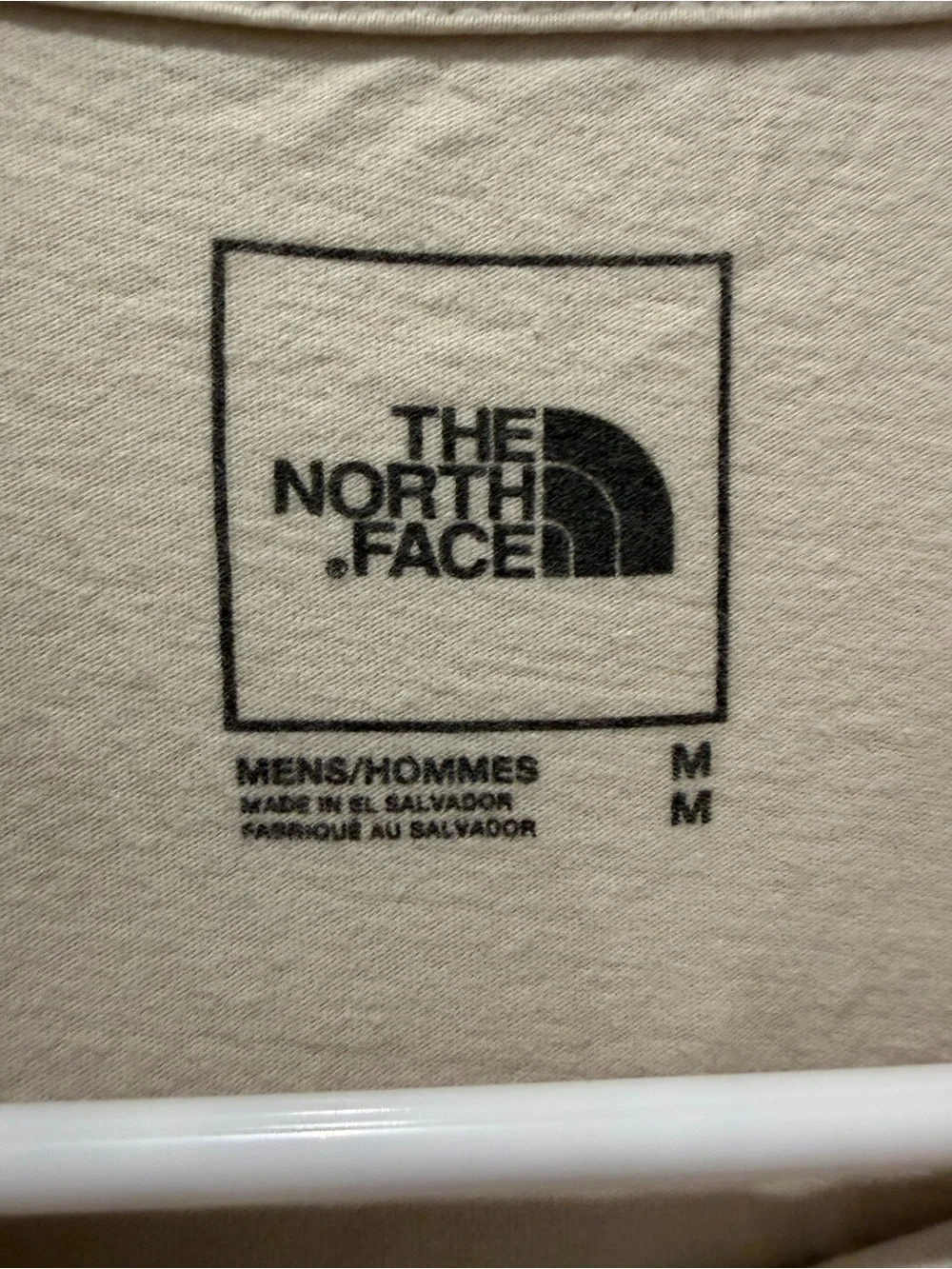 The North Face Beige Graphic Mushroom Logo Short Sleeve Tee